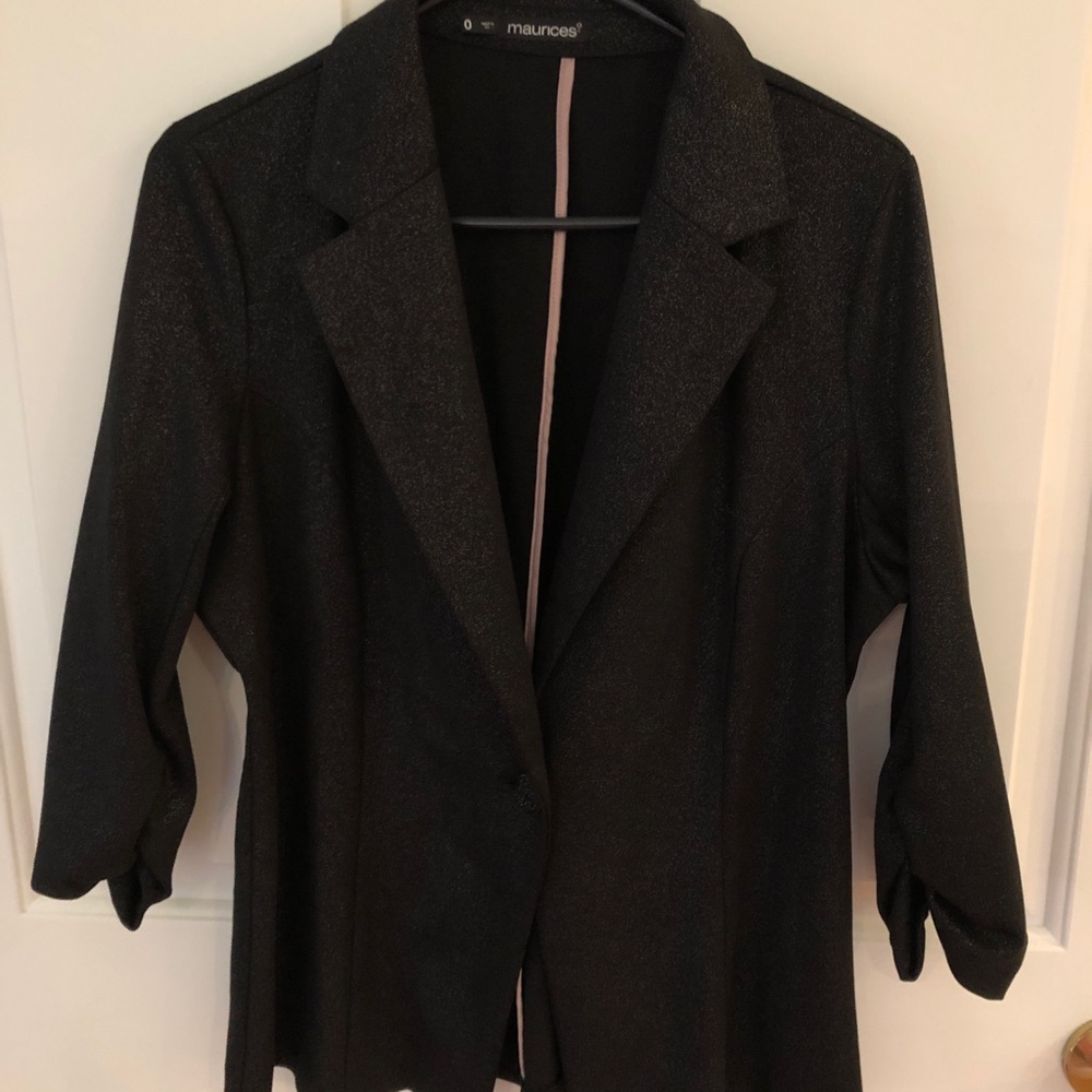 Maurice’s black shimmer jacket
